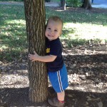 Sentimental Snapshots:  My Little Tree Hugger