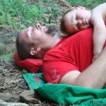 Toddler Sleep at the Crag:  Play Hard, Sleep Hard.