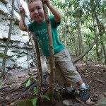 A Peachy KEEN Start to Fall with Toddler Hiking Boots