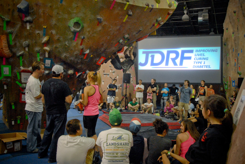 View of Audience with JDRF Logo