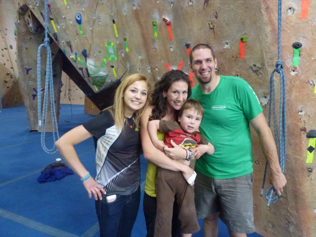 In case you couldn't tell, C was not so keen on standing still long enough for a family photo op with Sasha