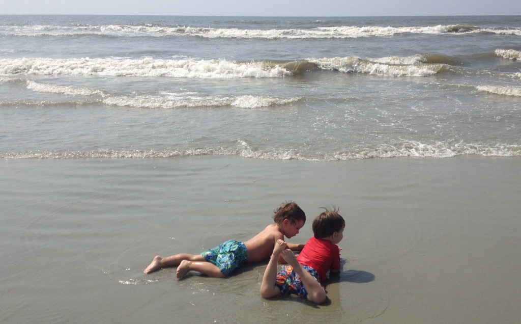 Cousins make great beach buddies!