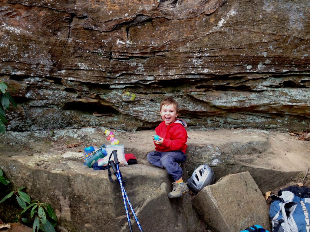 If climbing doesn't make you smile, don't do it!