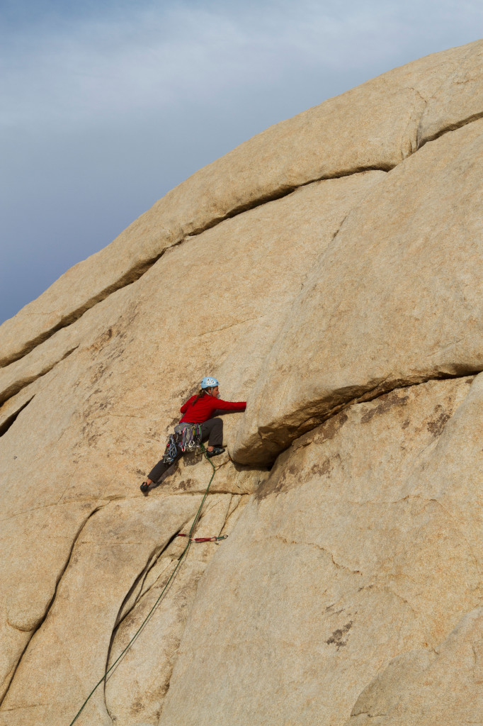 McKenzi hittin' up The Bong at Joshua Tree, CA