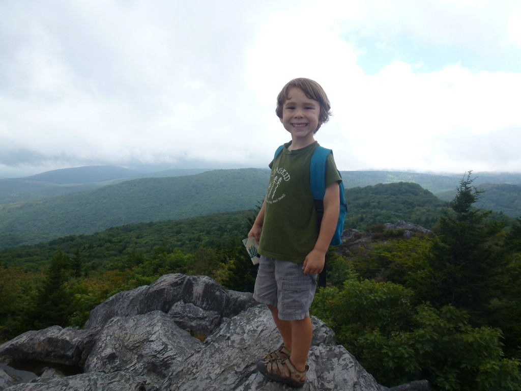 Big C standing proudly atop Big Pinnacle
