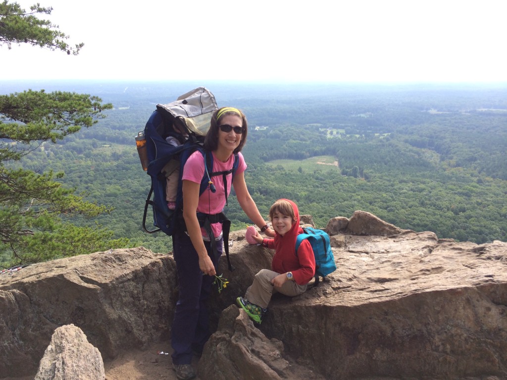 Beautiful view at the summit!