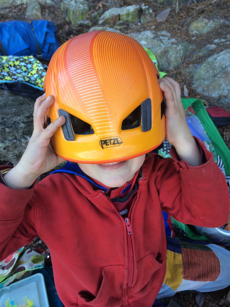 Who knew helmets could double as a super-hero mask?!?