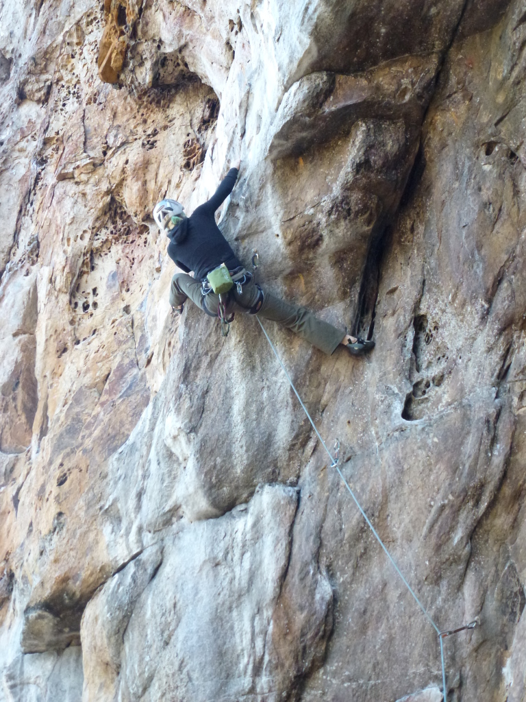 Cruxin on Elastic Rebound Theory (5.11d)