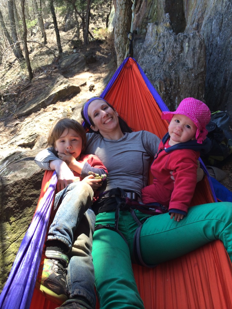 Testing out the new hammock!