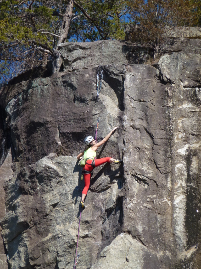 Outdoor Mileage at Rocky Face Park in January