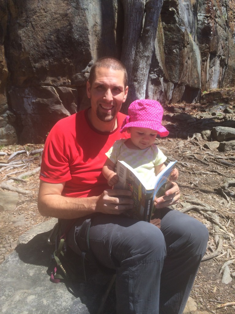 "Climb THIS route Daddy!"
