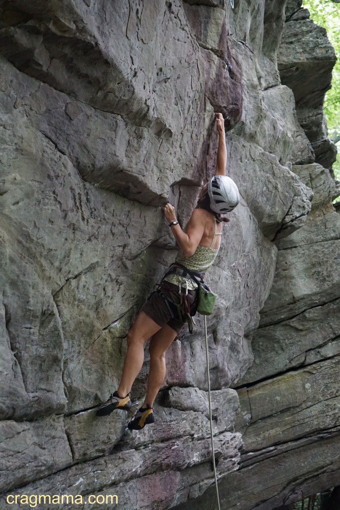 Proof that we actually did climb on this trip! Swashbuckler (5.12a)