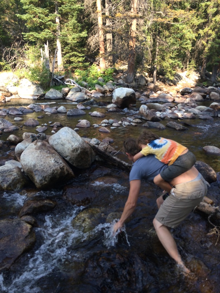 Creek-crossing shenanigans...