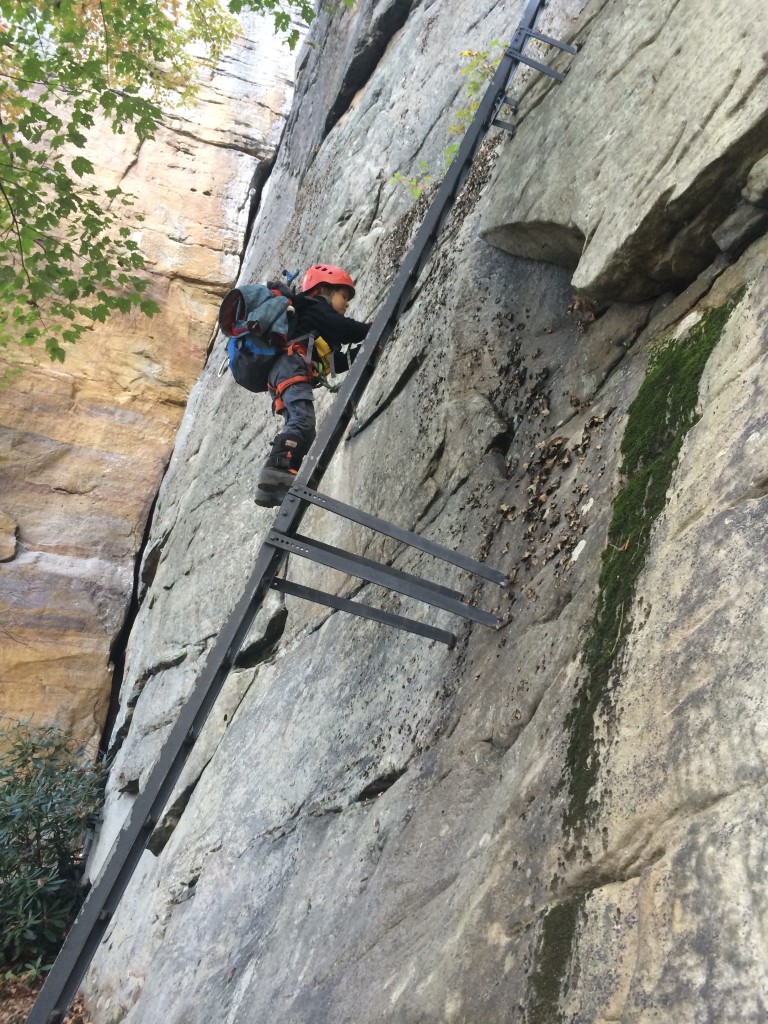 Big C dominating the Honeymooner Ladders on the way out!