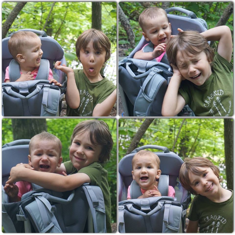 Sibling love...so many emotions in a span of about 5 minutes.
