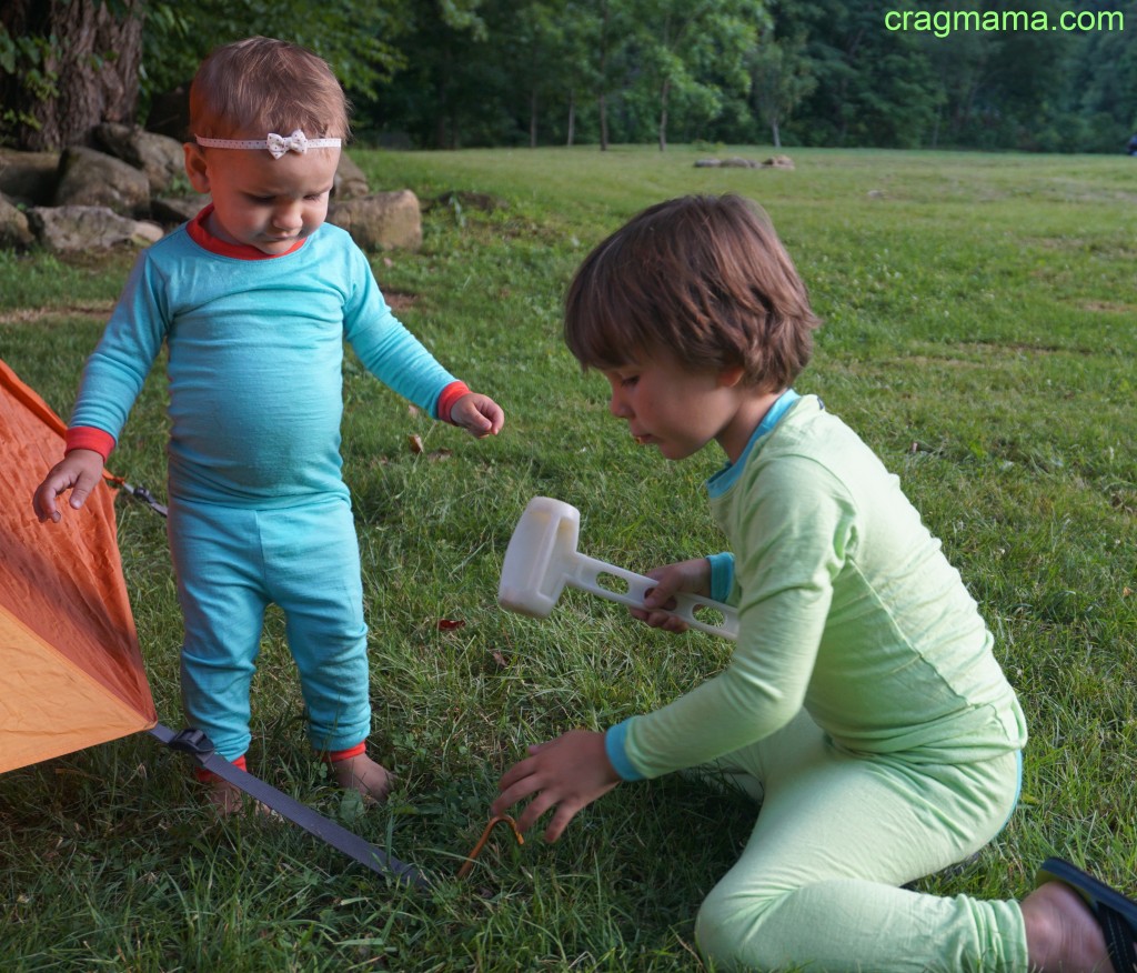 A couple of cute camp helpers.