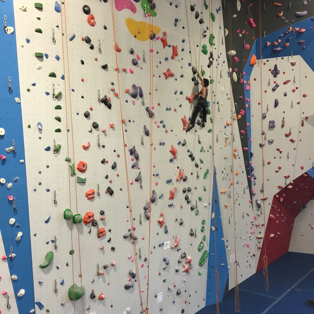 Another day, another auto-belay...