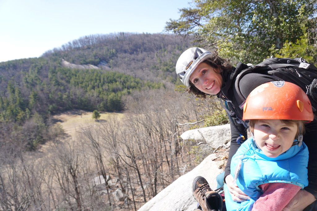 Enjoying the view from the Tree Ledge