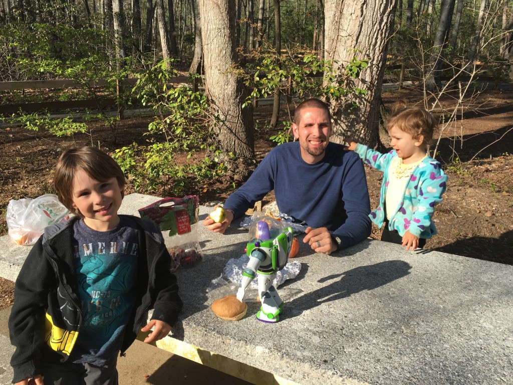 I'd love to know how many Friday nights our family has spent picnicking at this VA rest area off Hwy 77!