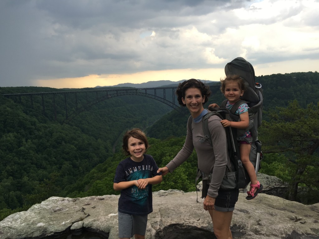 Thanks to homeschooling, we can make it up to the New River Gorge with time for a Friday evening hike to Long Point.