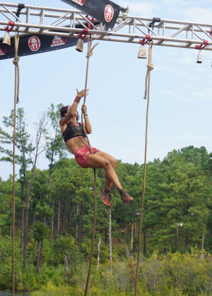 Rope climb