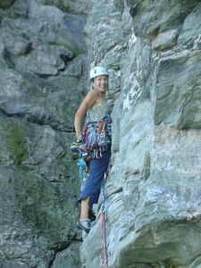 It's good to know you've got solid gear in...here's some visible relief after getting a good placement following the Zoo View Traverse last summer.