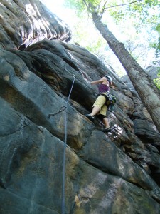 Pondering the crux on Radial Rimmed