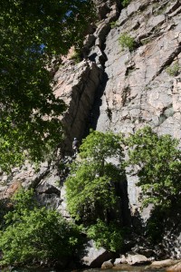 First pitch of Lieback Crack