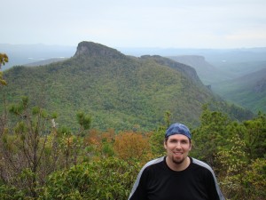 First time climbing at Hawksbill Mountain, Western NC in early May