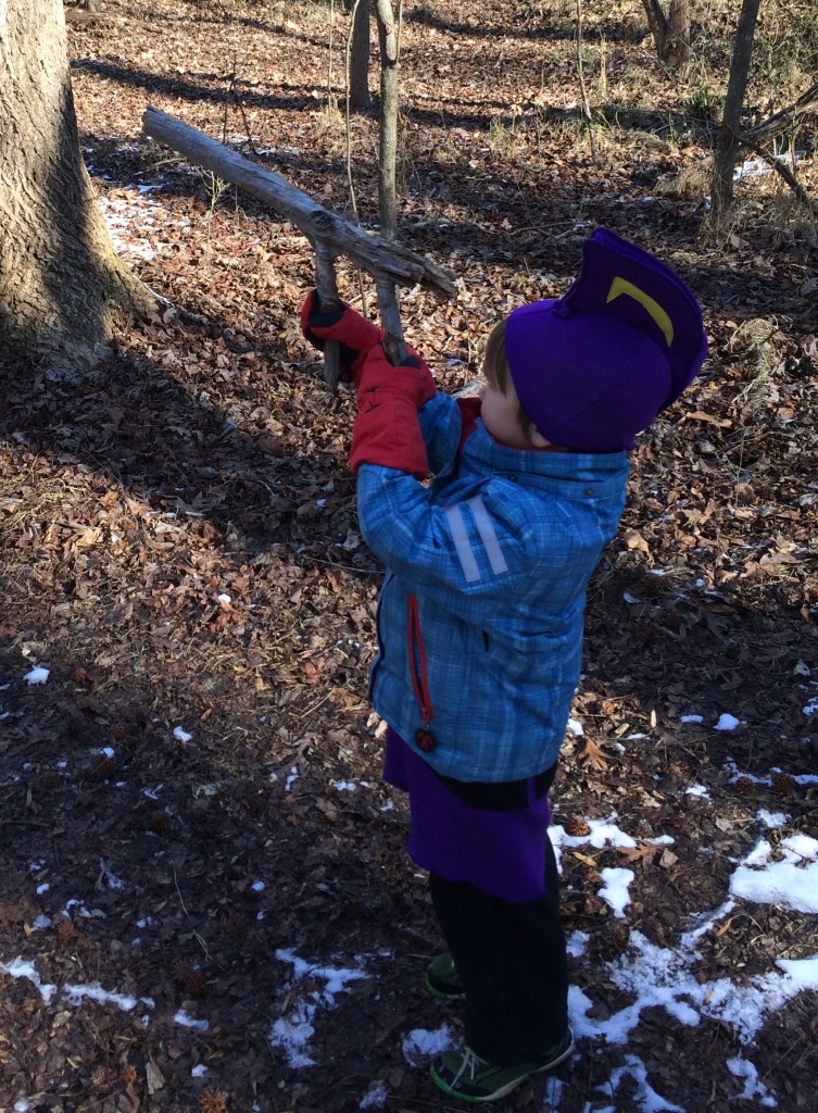 A Stick is an Excellent Thing… Cragmama